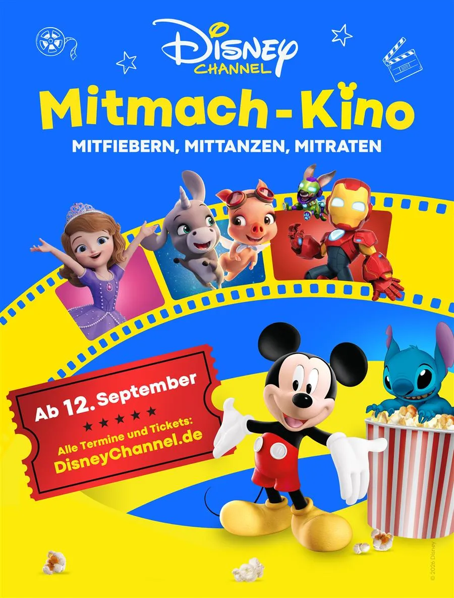 Disney Channel Mitmachkino Herbst 2026