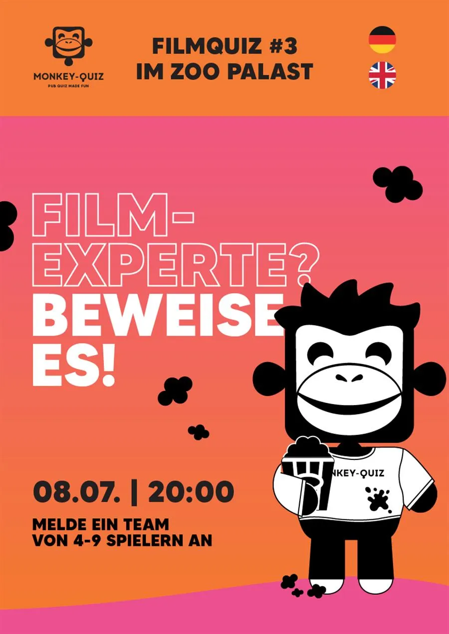 Movie Quiz #3 by Monkey-Quiz (Zoo Palast)