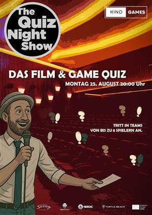 The Quiz Night Show - The Movie & Game Quiz Poster