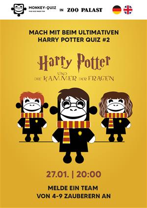 Harry Potter Quiz: Harry Potter und die Kammer der Fragen (Monkey-Quiz)