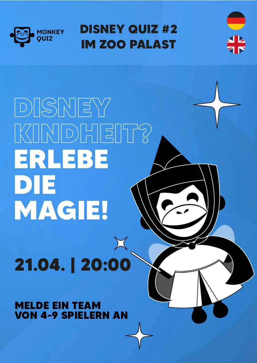 Es war einmal ein Quiz: Disney Edition No.2 by Monkey-Quiz (Zoo Palast)